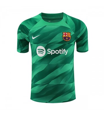 Barcelona Goalkeeper Replica Home Stadium Shirt 2023-24 Short Sleeve
